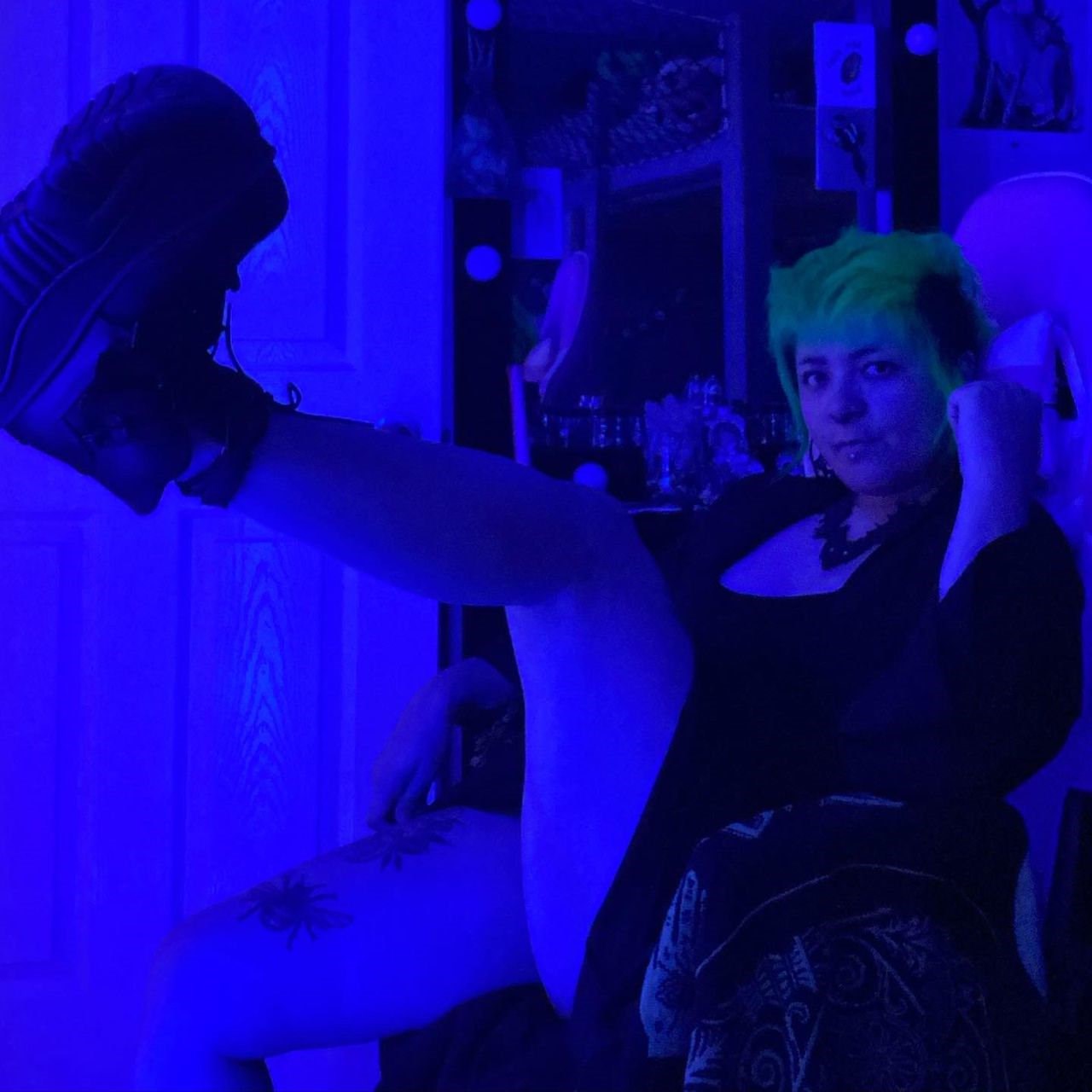 Demonia Boxer-13 Vegan Bőr Női Bokacsizma Fekete | RXSI-Ⅱ