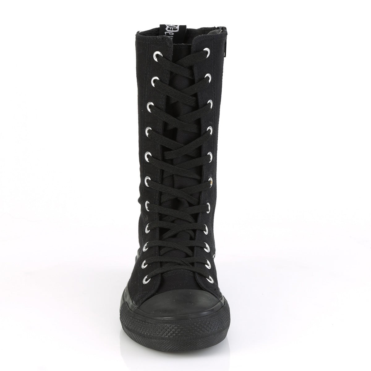 Demonia Deviant-201 Vászon Férfi Sneakers Fekete | TUZV-Ⅵ