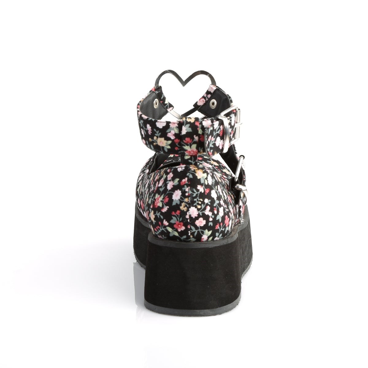 Demonia Sprite-02 Floral Fabric Női Mary Jane Cipő Színes | VUZH-Ⅴ